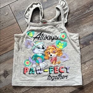 Nickelodeon Gray Paw Patrol Tank Top